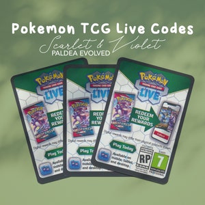 Scarlet Violet Code Pokemon TCG Live