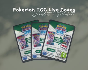 code card for pokémon tcg live Pokemon Code: Scarlet and Violet | Pokemon TCG | Scarlet and Violet Pokémon TCG Live Code Card