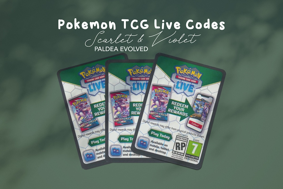Pokemon TCG Live Card Code Scarlet and Violet Pokemon TCG Code Scarlet and Violet Paldea