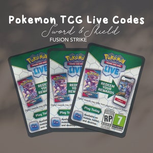 Pokemon TKG Live Kartencode: Schwert und Schild | Pokemon TKG Code | Fusionsschlag