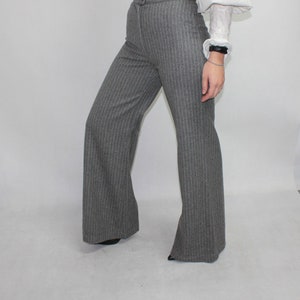 Brave Soul Camilla Prince of Wales Check Wide Leg Trousers  Women from  Caramel Clothing UK