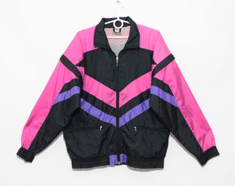 black shell suit jacket