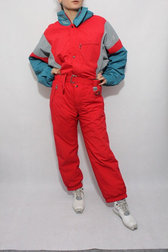 Vintage 80s Schöffel Gore-tex Color Block Ski Snow Suit Winter - Etsy