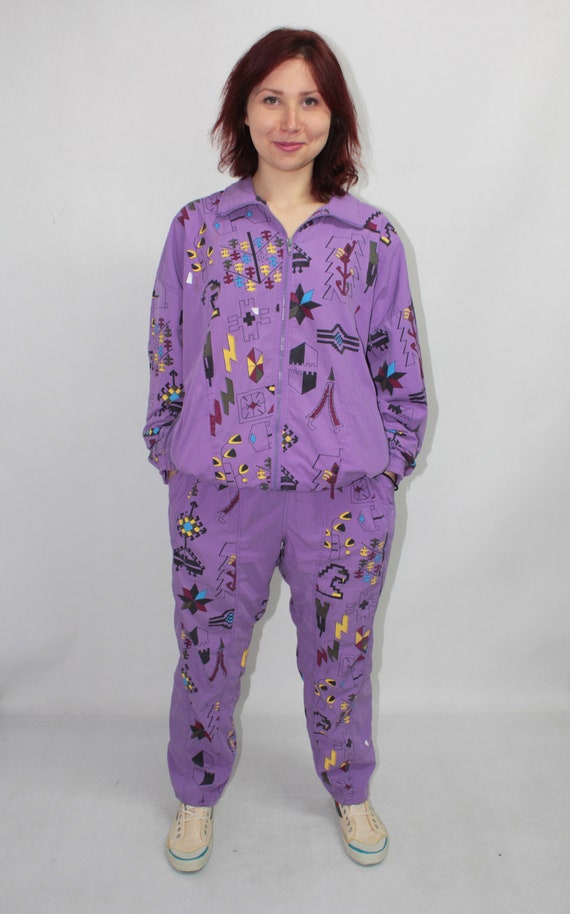 80's parachute tracksuit