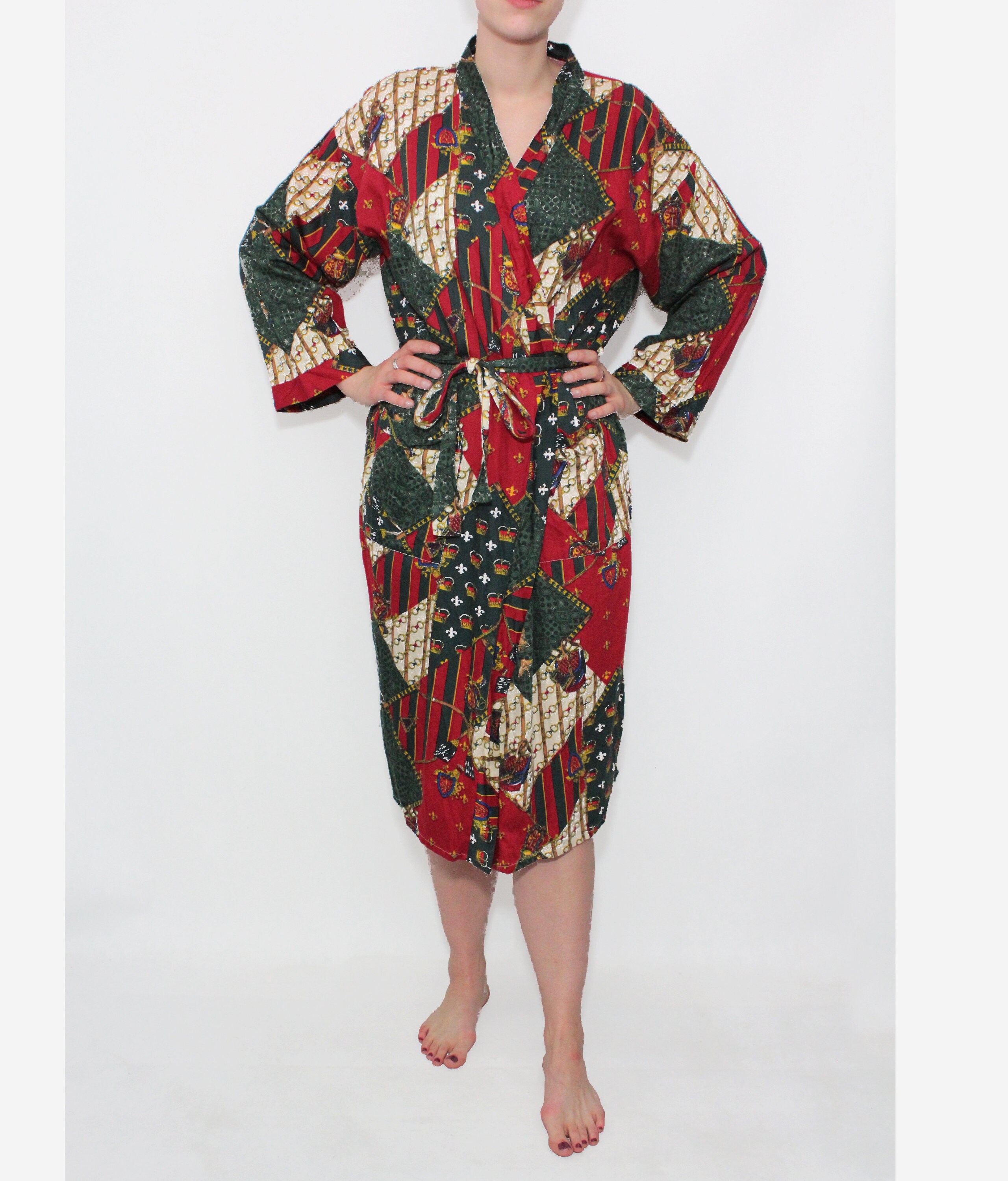 versace robe etsy