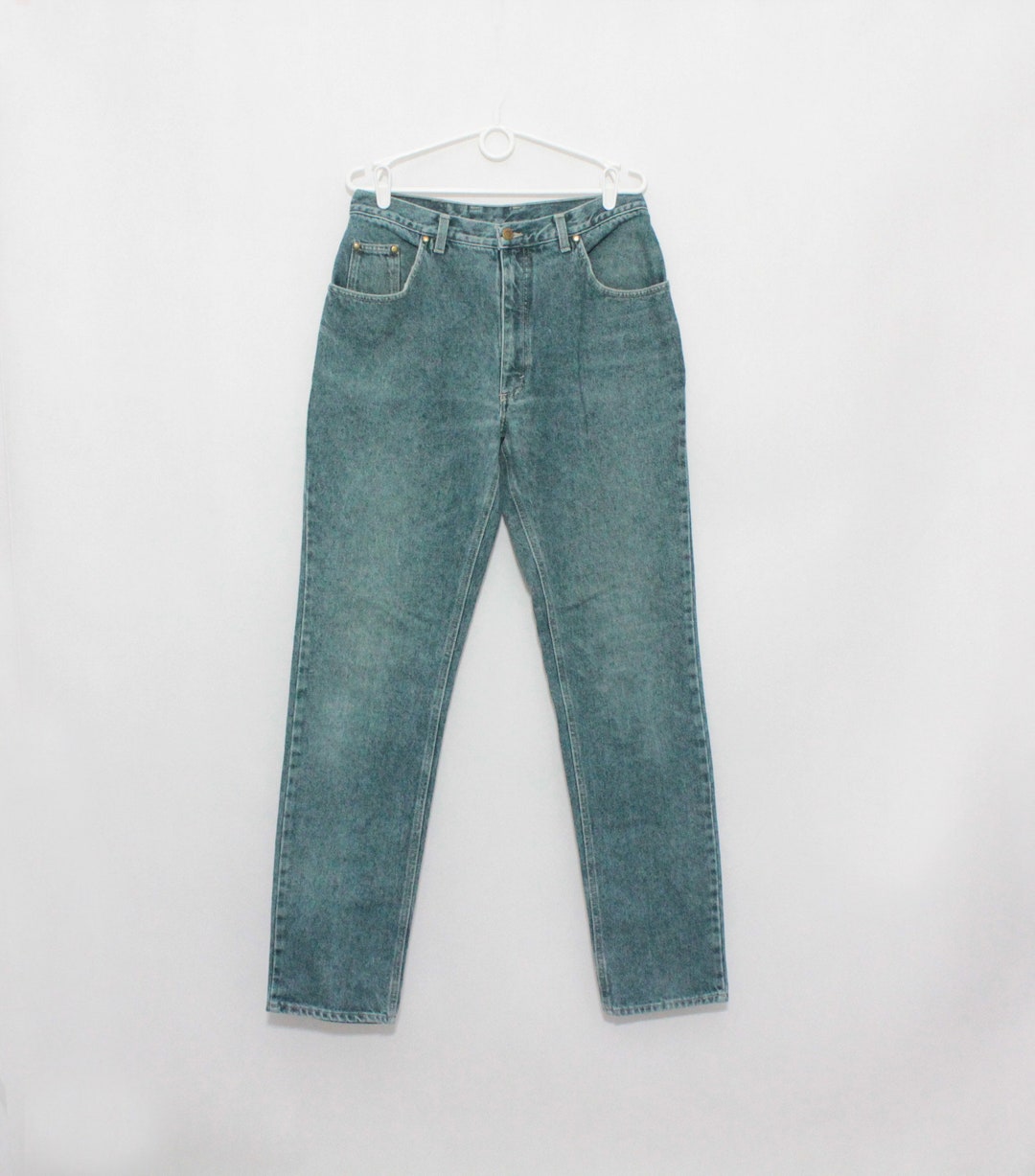 Vintage 80s Mens Stone Acid Wash Denim Jeans Trousers Pants - Etsy