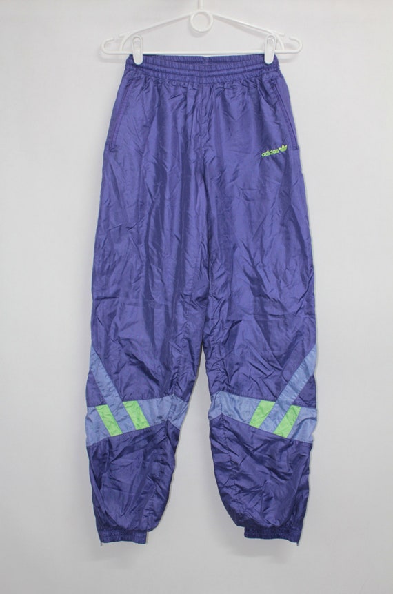 purple adidas joggers