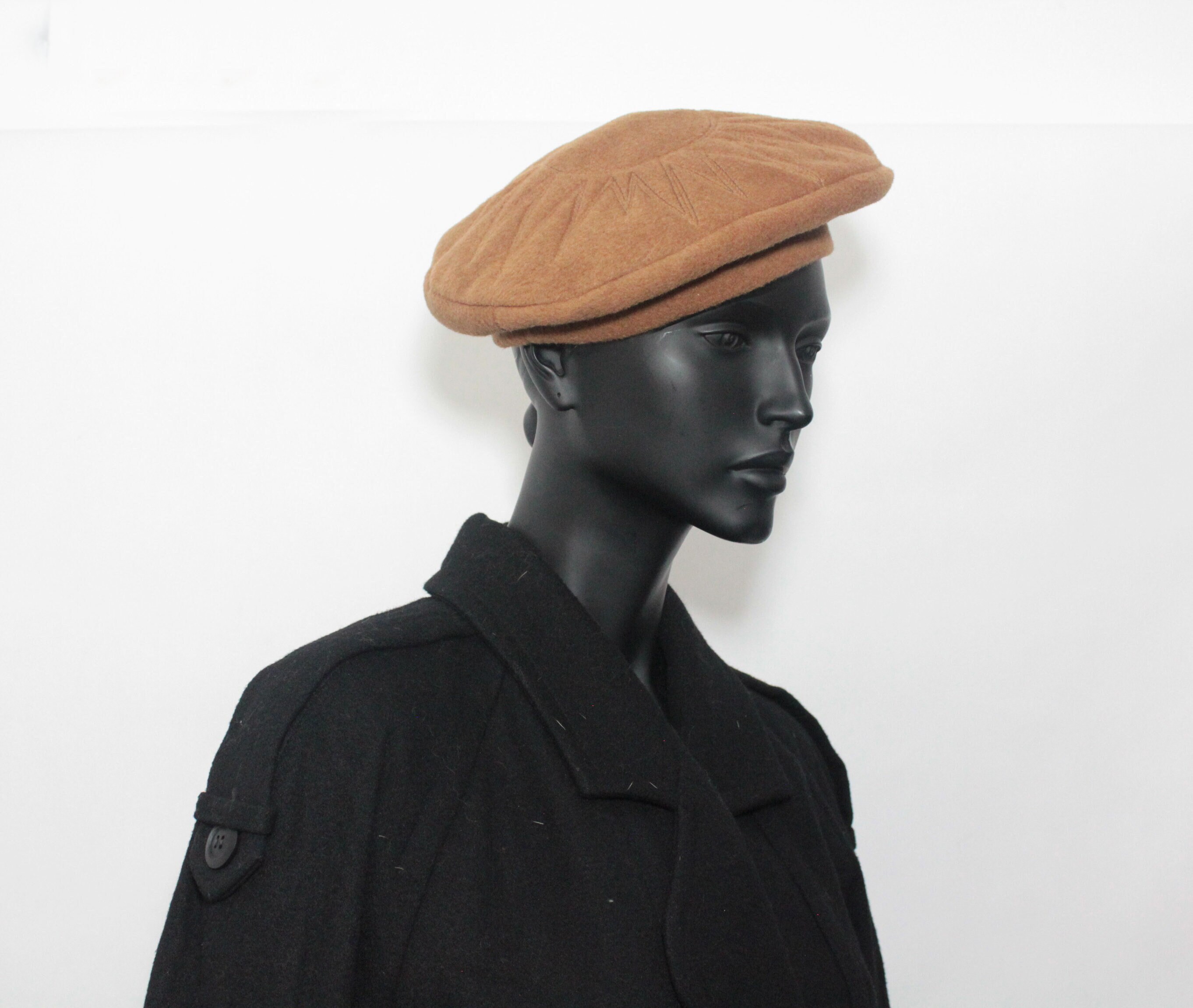Thenice Women Girl Warm Beret Hat Corduroy Newsboy Flat Cap 