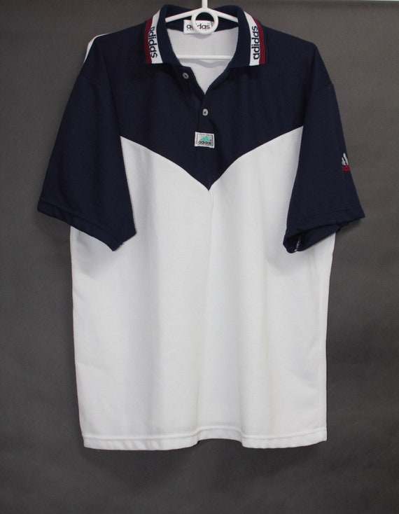 adidas vintage polo shirt