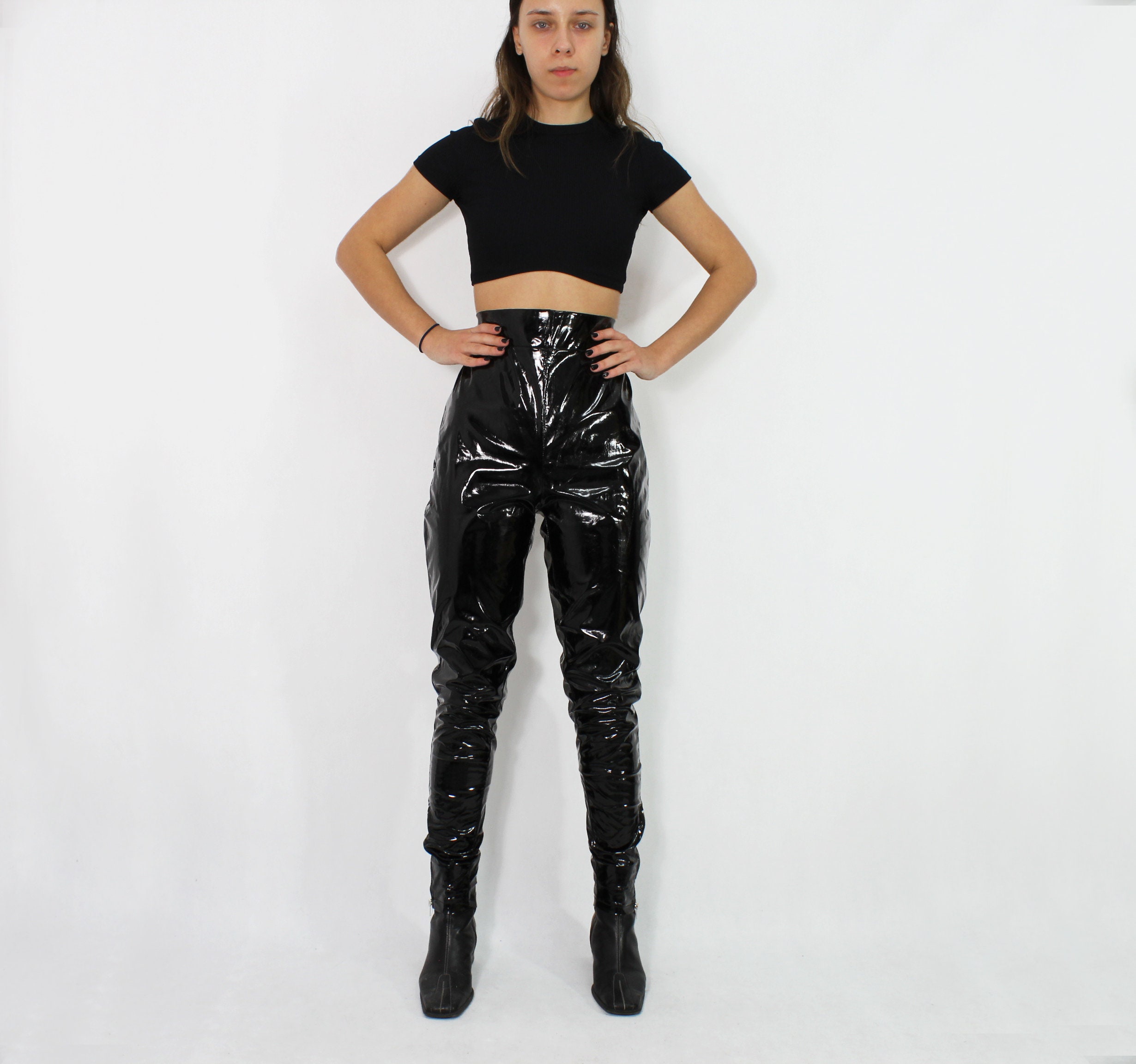 Plastic Pants Black | Paloma Lira | Wolf & Badger