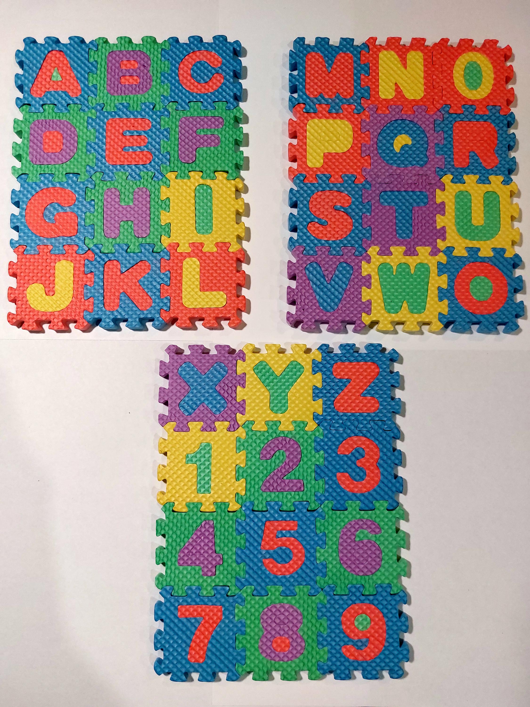 Soft Foamic Alphabet & Number Foam Booklet | Educational Fun Books for Kids