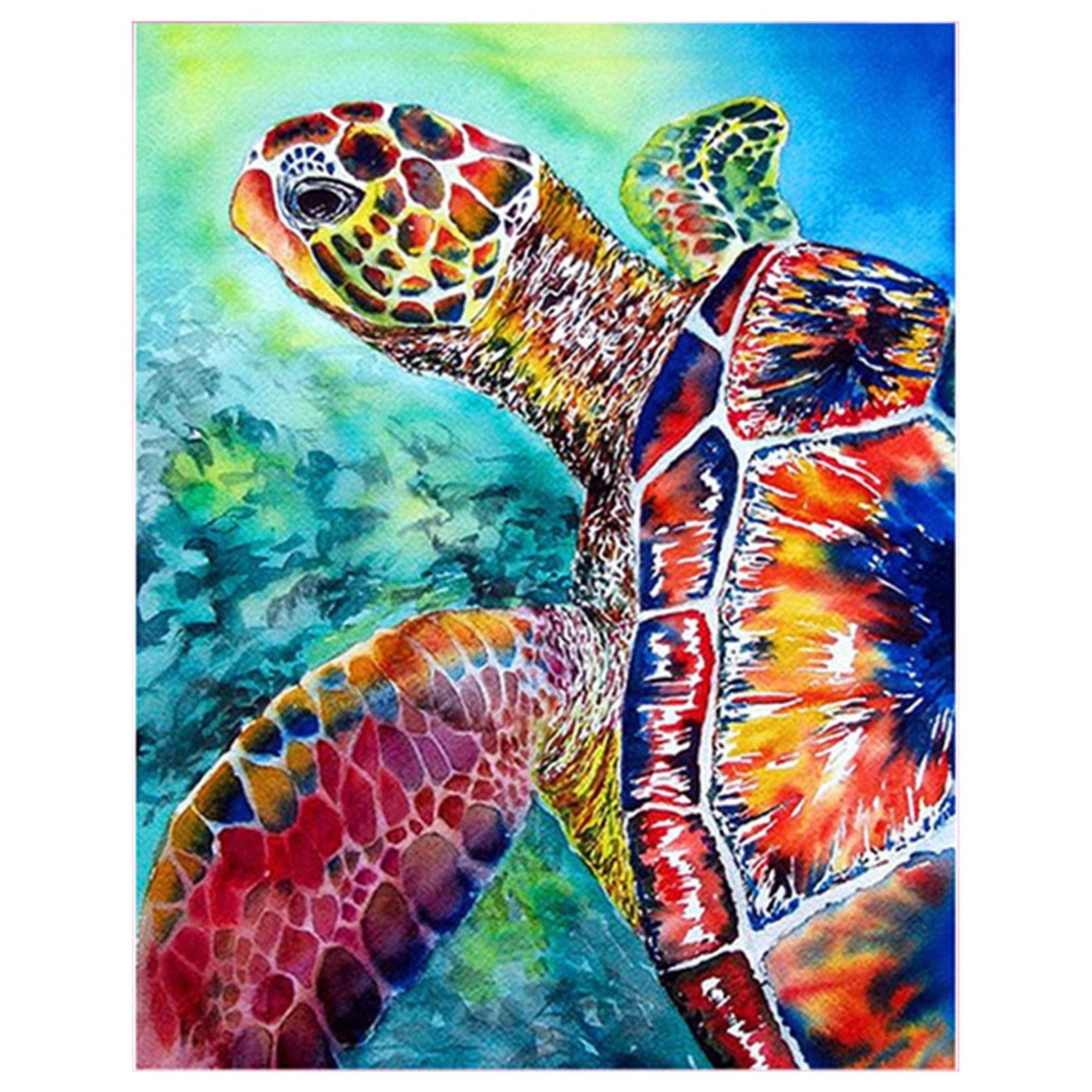 5d Diamond Painting New Beach Tortoise Home Decor Full Square/round Mosaic  Animal Sea Turtle Diamond Embroidery Wall Art - AliExpress
