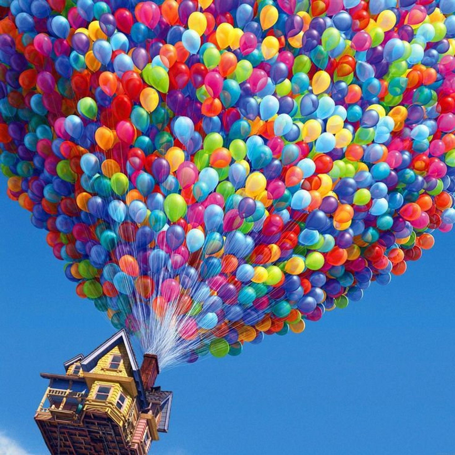 Disney Pixar Up Balloon House - Diamond Painting 