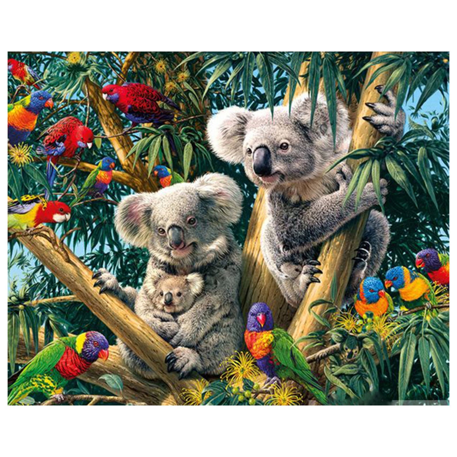  Cute Koala Pattern(1) Diamond Painting Kits Square