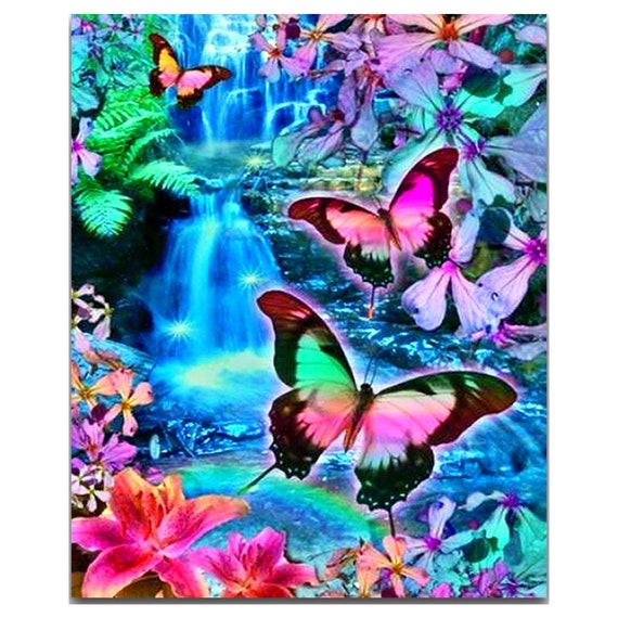 Colorful Butterfly Diamond Painting Kit