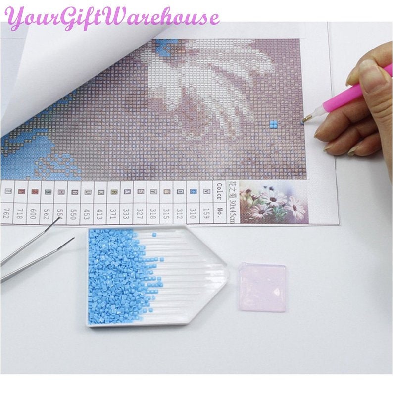 Snowball Acrylic Base Christmas Diamonds Painting Ornaments Handmade  Crystal Diamond Embroidery Art Craft Kid Gift Home