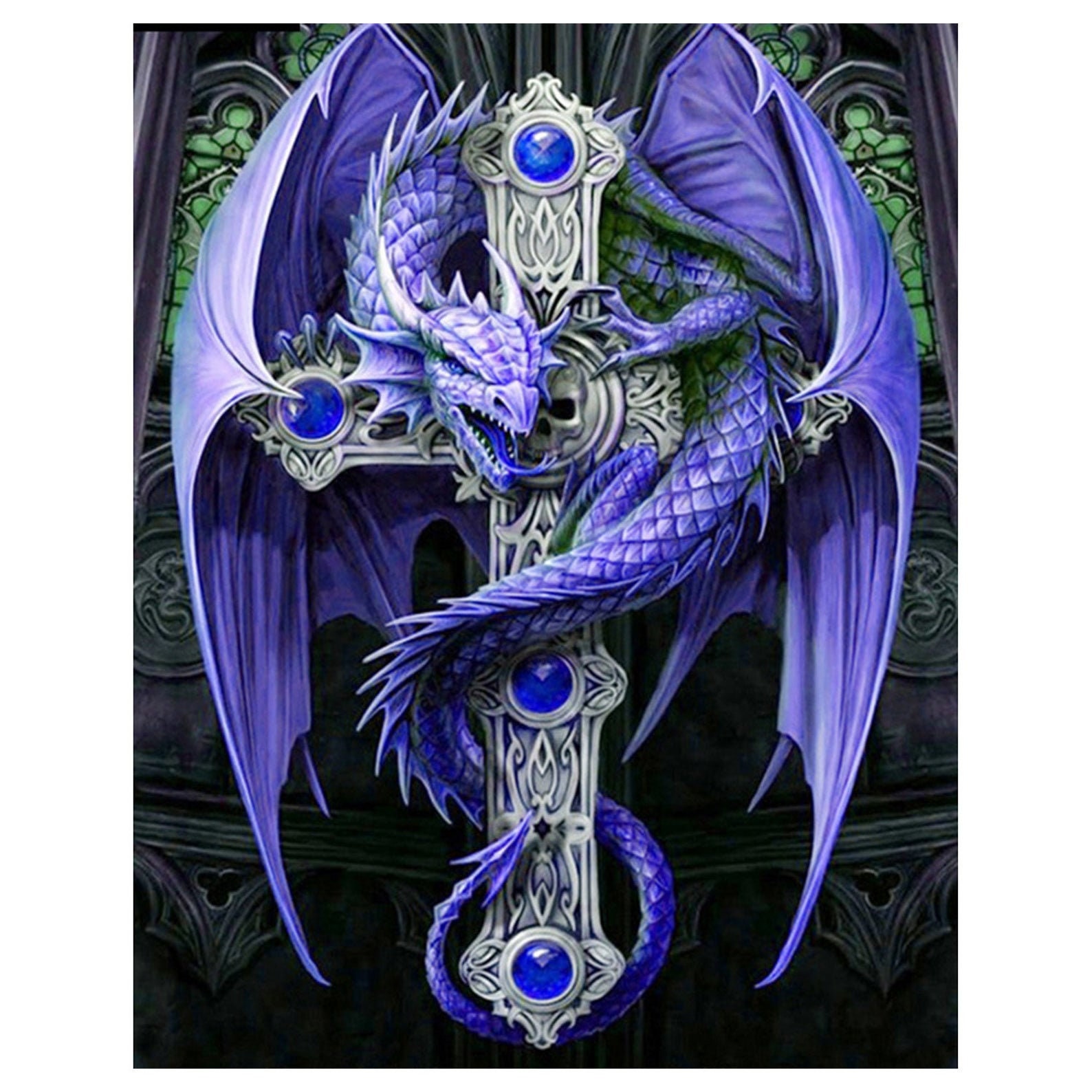  CLAKINLA Dragon Diamond Painting Kits for Adults