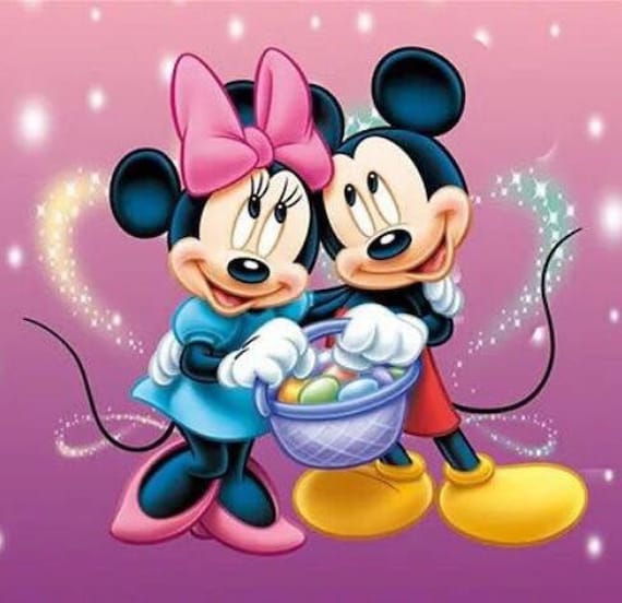 5d Diamond Painting Disney Mickey Mosaic Crafts Kit Cross Stitch