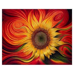 DIY Scarecrow in Sunflower - Full Round(Partial AB Drill) - Diamond Painting (45*60cm)