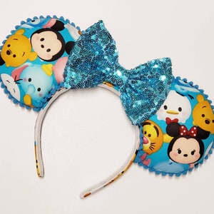 Kids Tsum Faces Ears, Minnie Ears, Mickey Ears, Custom Ears, Mouse Ears