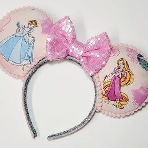 Princess Ears, Minnie Ears, Mickey Ears, Custom Ears, Mouse Ears, Princesses Ears