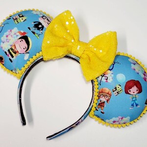 Up and Away Ears, Minnie Ears, Mickey Ears, Custom Ears, Mouse Ears