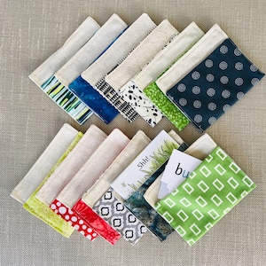 Sobres de tela para tarjetas