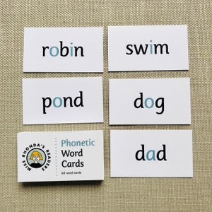 Cartes de mots phonétiques