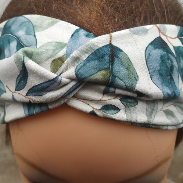 Bandeau headband jersey pour femme et enfant