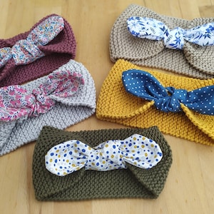Organic cotton headband for baby and children