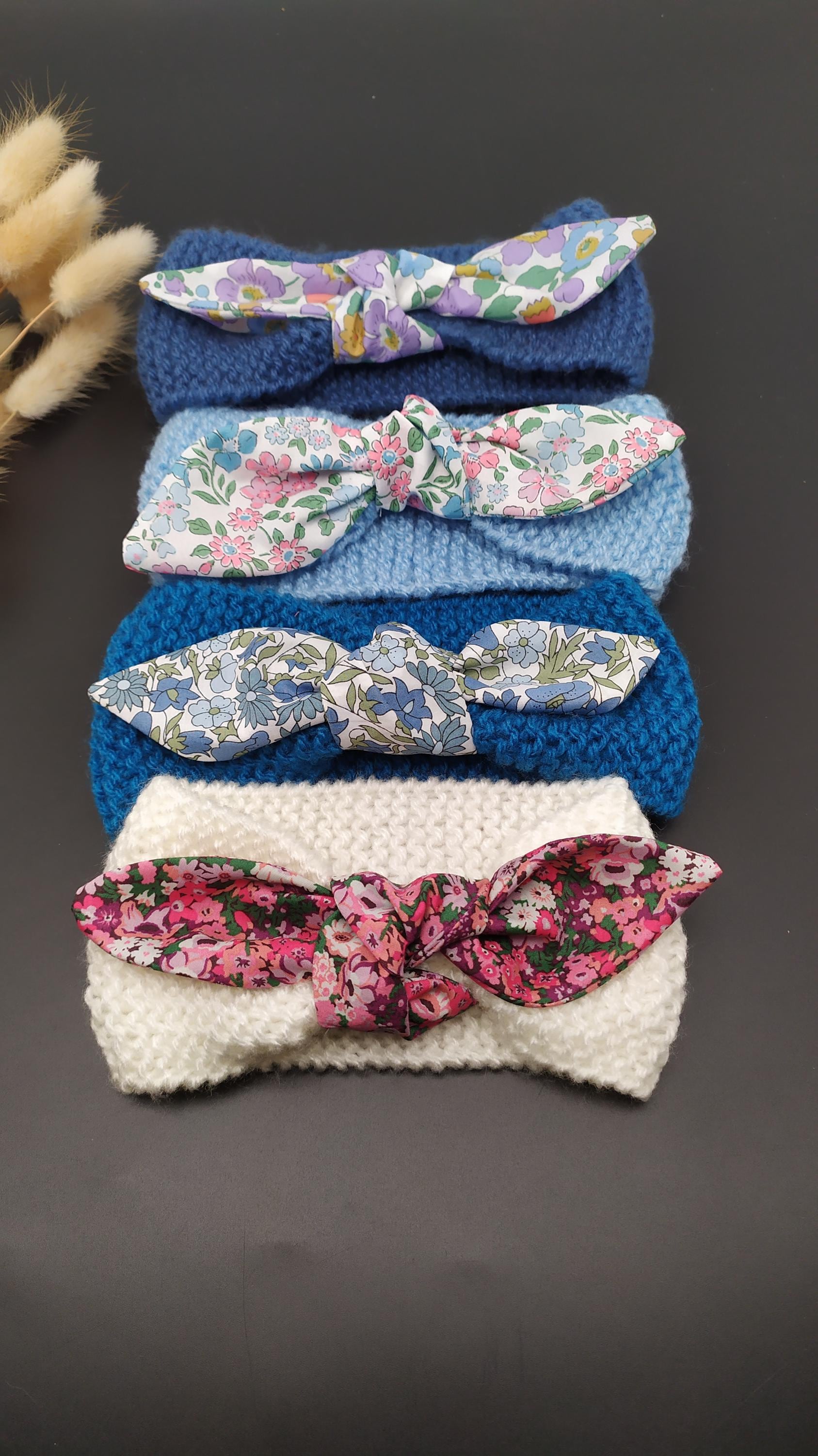 Bandeau tricoté au crochet à la main 34426656 - BUY HANDMADE GOODS at