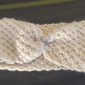 Wool headband for baby