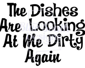 Dirty Dishes Svg Etsy