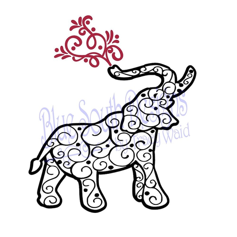 Free Free 280 Trunk Up Elephant Svg SVG PNG EPS DXF File