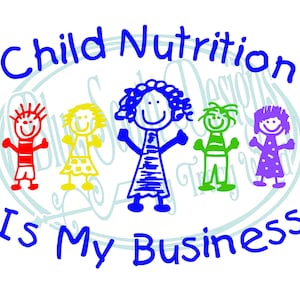 La nutrition des enfants est mon affaire SVG, svg service alimentaire, svg de salle à manger d'école mignonne, chemises de travailleur de salle à manger, svg de dame de déjeuner, sublimation png