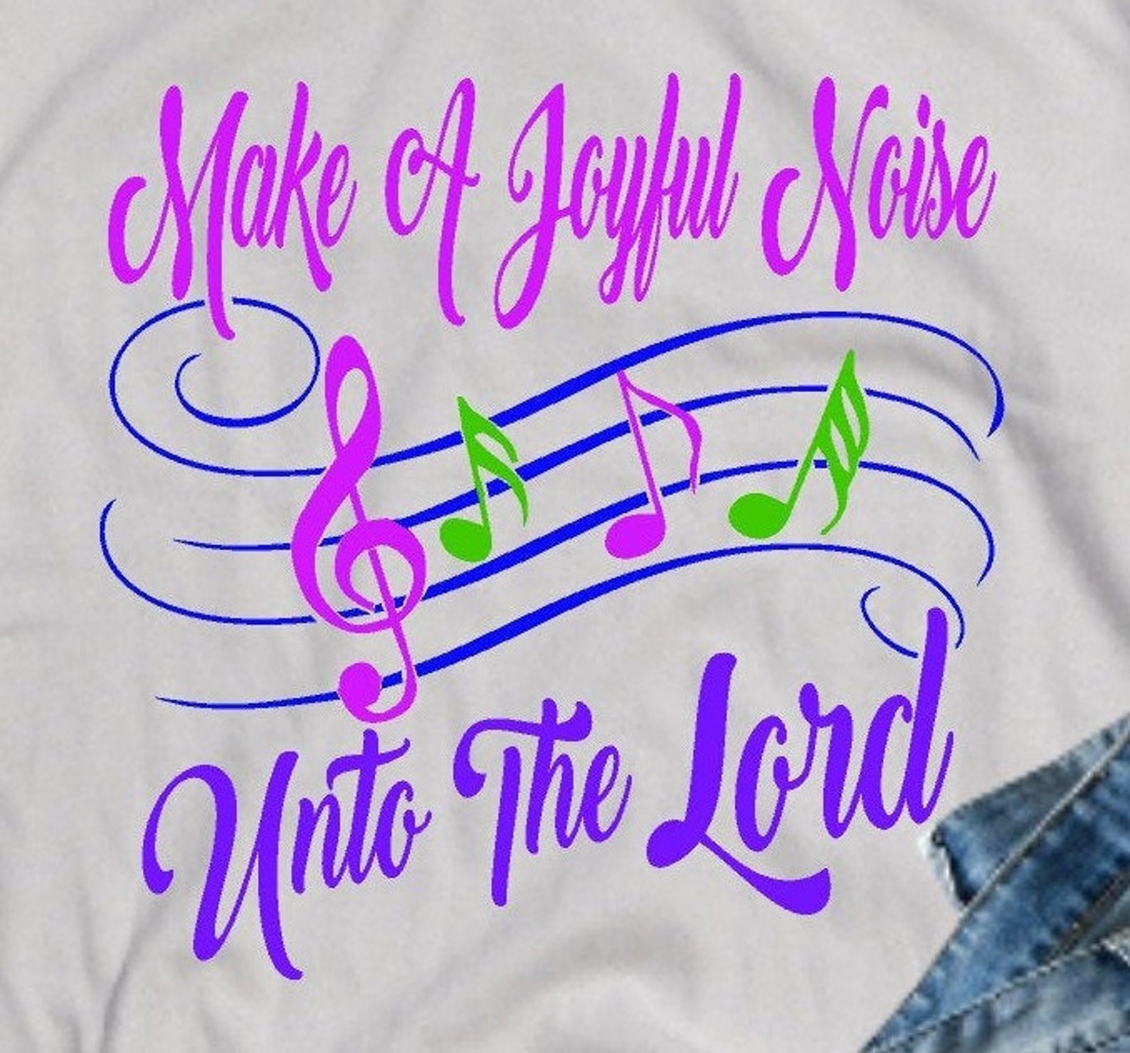 Make A Joyful Noise Unto the Lord SVG Jpg Png Pdf Sing to | Etsy