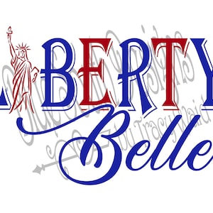 Liberty Belle SVG, Liberty Belle Sublimação PNG, América svg, Southern Belle, Feito na América, Quatro de Julho svg, Estrelas e Listras SVG png