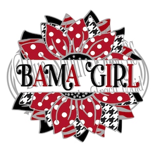 Bama Girl tournesol Png sublimation, Bama Girl tournesol SVG, Alabama Girl Svg, Alabama Girl Png, tournesol PNG, sticker verre Alabama