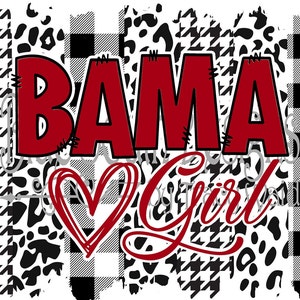 Bama Girl svg, Bama Girl Sublimation Png, Alabama Girl Shirt Design, Pinselstriche svg, Südliche Mädchen svg, Südliche Mädchen, Sublimation png