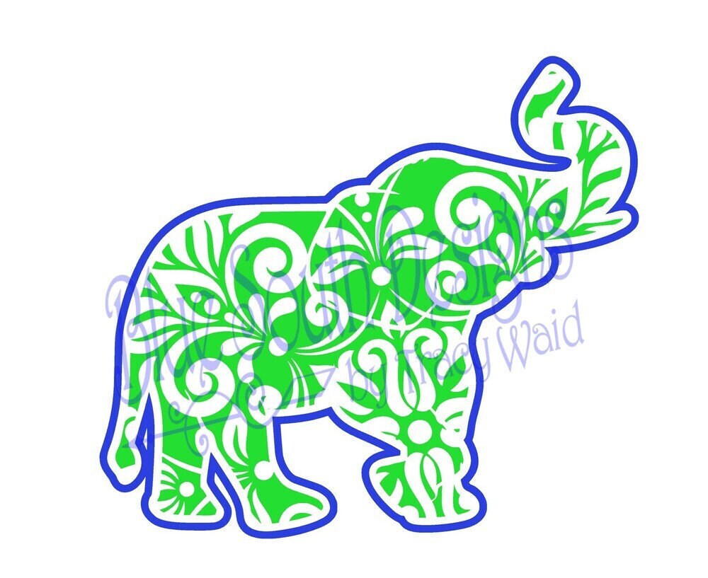 Free Free 205 Trunk Up Elephant Svg SVG PNG EPS DXF File