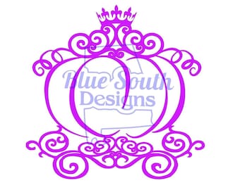 Princess Carriage SVG, Cinderella's Pumpkin, Princess Shirt Ideas, Cinderella Sublimation, Cute Princess carriage, Carriage Sublimation png