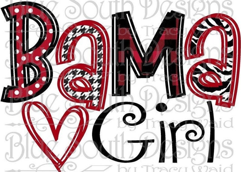 Download Bama Girl svg Alabama Girl svg design Cute Women's | Etsy