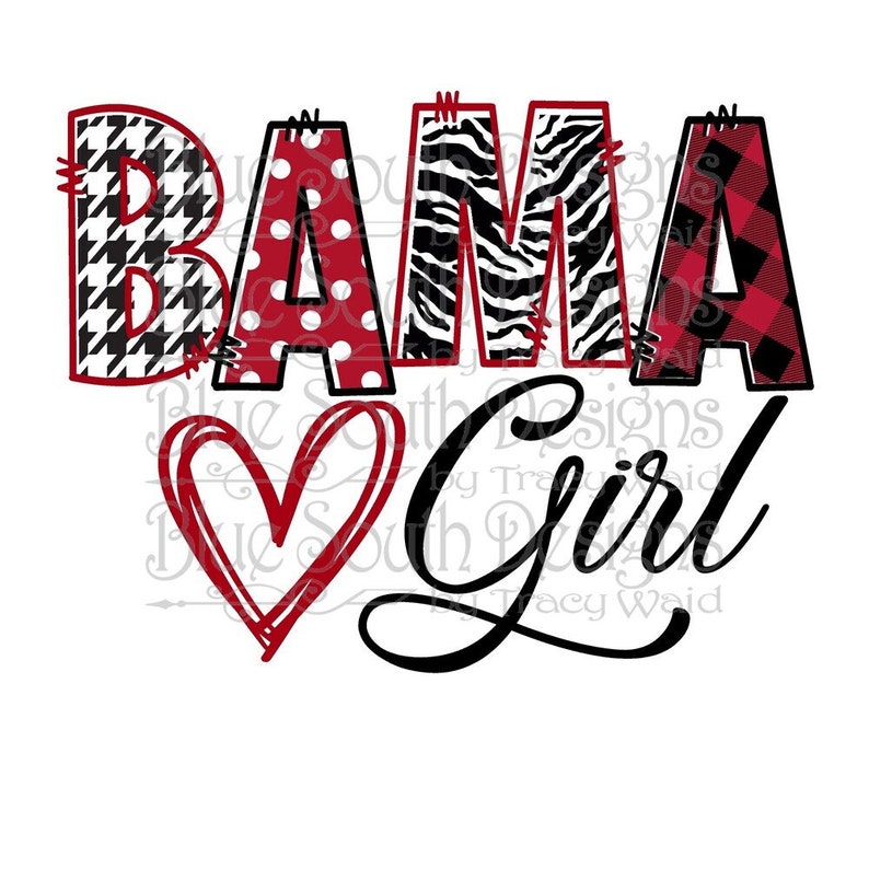Bama Girl svg Alabama Girl svg design Cute Women's | Etsy