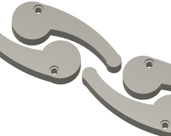 Abrazaderas laterales CNC