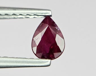 0.41cts Natural NO HEAT Ruby Mozambique Gemstone