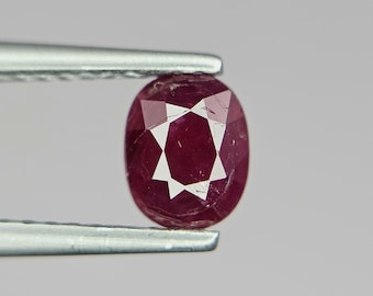 0.93cts Natural NO HEAT Ruby Mozambique Gemstone
