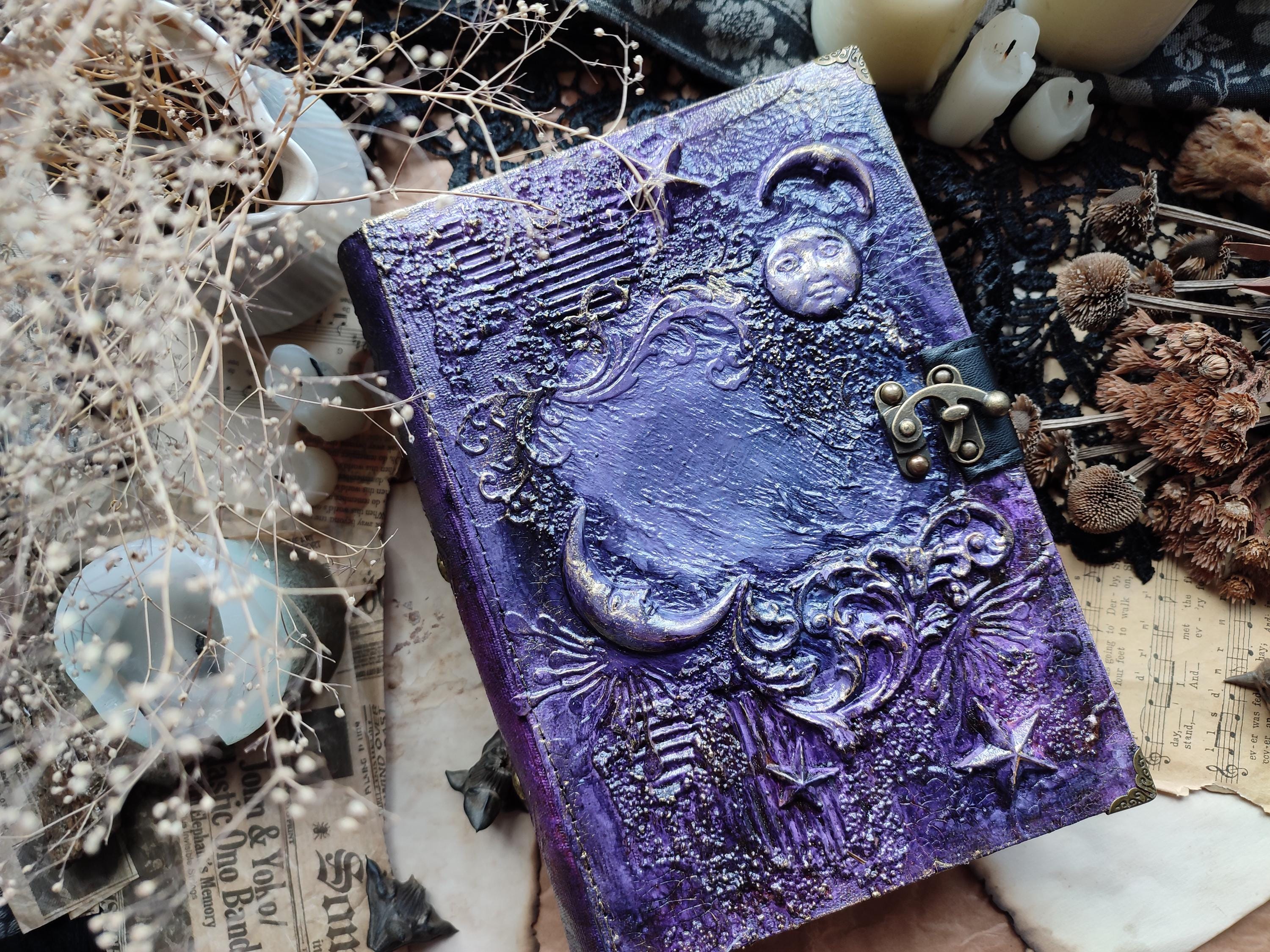 Witch Journal Grimoire Journal Book of Shadows Spell Book Sketchbook ...