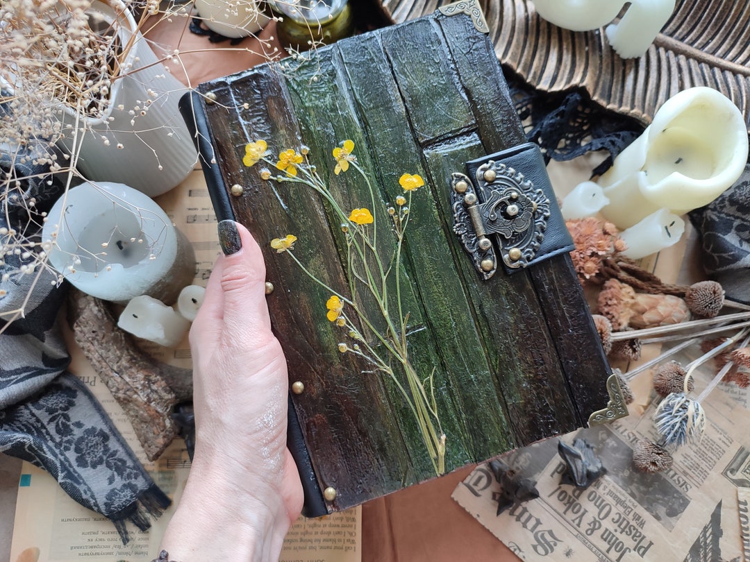 Witch Journal Book of Shadows Family Recipe Book Blank Grimoire ...