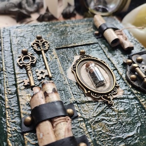 Witch journal Grimoire journal Book of Shadows Spell book Recipe book Coptic sketchbook Magic book Blank journal Dream journal Witchcraft