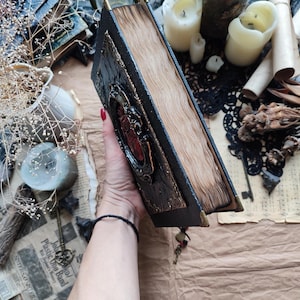 Grimorio, diario, libro degli incantesimi delle streghe, libro delle ombre, libro degli incantesimi, libro di ricette, album da disegno personalizzato, libro magico, diario vuoto, diario dei sogni, stregoneria 200 sheets